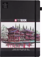 Sakura schets/notitieboek - A4 - crème wit