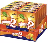 Nimm 2 minis bonbons suikervrij10x 40 gram