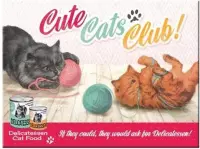 Cute Cats Club Retro Magneet