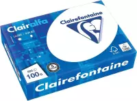 5x Clairefontaine Clairalfa presentatiepapier A4, 100gr, pak a 500 vel