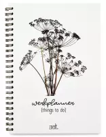 Zoedt werkplanner - droogbloemen - A5 formaat - to do notitieboek