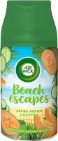 Airwick Freshmatic Max Navulling – Beach Escapes Melon Cocktail - 6 stuks
