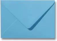 Envelop 8 x 11,4 Oceaanblauw, 25 stuks
