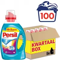 Persil Color Gel - Kwartaalbox - 100 wasbeurten - Wasmiddel