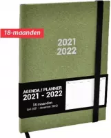 Verhaak Planner 2021-2022 Nature A5 Papier Groen