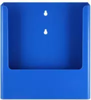 Folderhouder magnetisch A4 (staand/blauw)