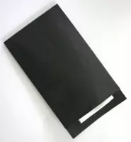 Papieren zakjes zwart 17 x 25 cm 1000 st