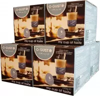 DOLCE GUSTO COMPATIBELE CAPSULES - O-GUSTO - CAFE AU LAIT - 96 CUPS
