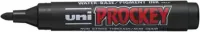 Uni-Ball Zwarte Prockey PM-122 - Permanente Marker