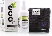 Ecomoist Natural Screen Cleaner (250 ml) - 100% natuurlijke beeldschermreiniger met extra-fijn vezeldoekje