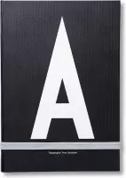 Design Letters Personal Notebook notitieboekje A5 met letter H