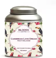 Caribbean Love Dream | fruit melange | losse thee | 100g | in theeblik