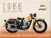 1955 Exclusive Motorcycle Magneet