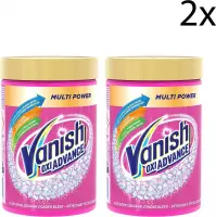 Vanish Oxi Advance Multicolor Power Poeder - Voor Gekleurde en Witte Was - 600g x2