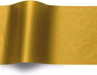 Vloeipapier GOUD, 50 x 70 cm - 17gr - 240 stuks - Tissue paper -  Zijdepapier