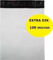 500 stuks - Verzendzakken (XL) 460 x 650 mm – 70 micron (kleding webshop)
