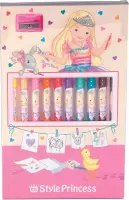 My Style Princess kleurpotlodenset, 10 kleuren