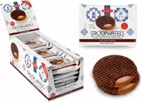 Daelmans Jumbo Chocolade Stroopwafels - 18 x 2 (per 2 verpakt) - 39 gram per koek