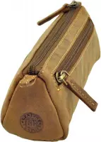 Nelson - etui van bruin vintage leer