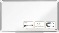 Nobo Premium Plus Widescreen Magnetisch Emaille Whiteboard Met Pennengoot - Inclusief  Whiteboard Marker - 710x400mm