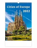 Steden in Europa Kalender 2022