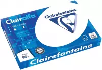 3x Clairefontaine Clairalfa presentatiepapier A3, 90gr, pak a 500 vel