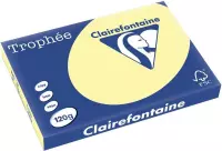 4x Clairefontaine TrophÃ©e Pastel A3 geel, 120gr, pak a 250 vel