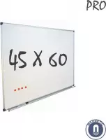 IVOL Whiteboard 45x60cm - Emaille - Magnetisch - met montagemateriaal