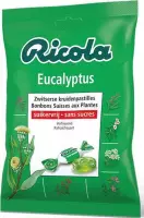 Ricola - Eucalyptus - Suikervrij - 20 x 50 gram