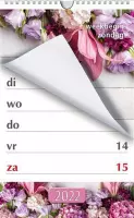 Weekkalender XL 2022 - (21cm x 27cm) ROZE