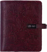 Kalpa 1311-48 Pocket Organizer Flower Garden - Bloementuin - Bordeaux 1 week per 2 paginas 2024-2025-2026