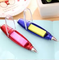 Multifunctionele pen met Post-it velletjes + led lampje + koord
