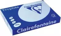 4x Clairefontaine TrophÃ©e Pastel A3 azuurblauw, 80gr, pak a 500 vel