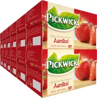 Pickwick Aardbei Fruit Thee - 12 x 20 Zakjes