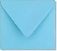 Envelop 12,5 x 14 Oceaanblauw, 25 stuks