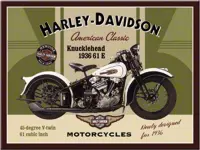 Harley-Davidson 1936 Knucklehead Magneet