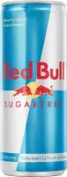 Red Bull Sugar Free Blikjes 25cl Suiker Vrij Tray 24 Stuks