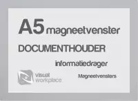 Magneetvensters A5 - Zilver Grijs