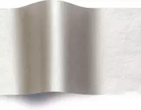 Premium Zijdepapier ZILVER, 50x75cm - 17gr (240 stuks) Vloeipapier - Tissue paper