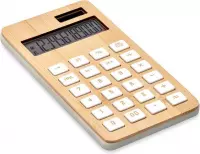 Rekenmachine bamboe - Rekenmachines - Rekenmachine kantoor - Bureau calculator - Bureaucalculator - Reken machine - Bureau rekenmachine - Bureaurekenmachine