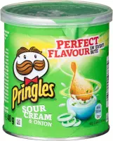 Pringles sour cream & onion chips - 12 x 40 gram