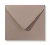 Envelop 12,5 x 14 Retro Zandbruin, 100 stuks