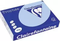 7x Clairefontaine TrophÃ©e Pastel A4 helder blauw, 80gr, pak a 500 vel