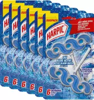 Harpic Active Fresh Toiletblok Blauw Water - Atlantische Frisheid - 12 Stuks