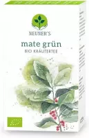 Neuner's Bio Groene Maté thee, Puur Natuurlijk - 1 doosje x 20 theezakjes, biologische kruidenthee van 100% Mate blaadjes.