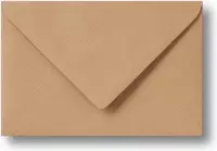 Envelop 11 x 15,6 Kraft lichtbruin, 60 stuks