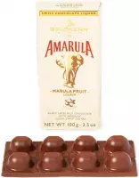 Melkchocoladereep gevuld met Amarula- likeur (100 gr)
