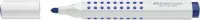 whiteboardmarker Faber Castell GRIP ronde punt blauw FC-158351