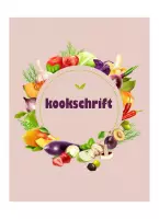 Kookschrift - Roze - Recepten - Favoriete Recepten - Kookboek - Maak je eigen kookboek - Cadeau - Softcover - Valentijn Cadeautje Vrouw - Elastiek