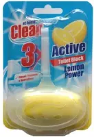 At Home Clean Toiletblok – Lemon 40 g - 24 stuks